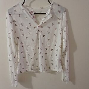 Floral Long Sleeve Top